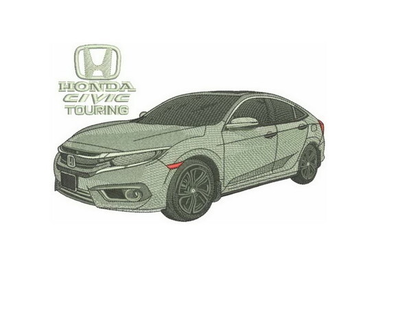 Matriz Bordado Honda Civic