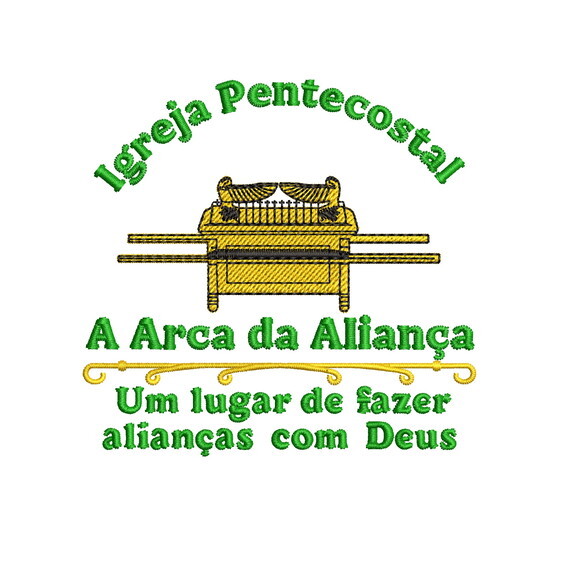 Matriz Bordado Igreja Petencostal a Arca da Aliança