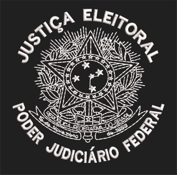Matriz Bordado Justiça Eleitoral Poder Judiciário