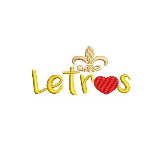 Matriz Bordado Letras