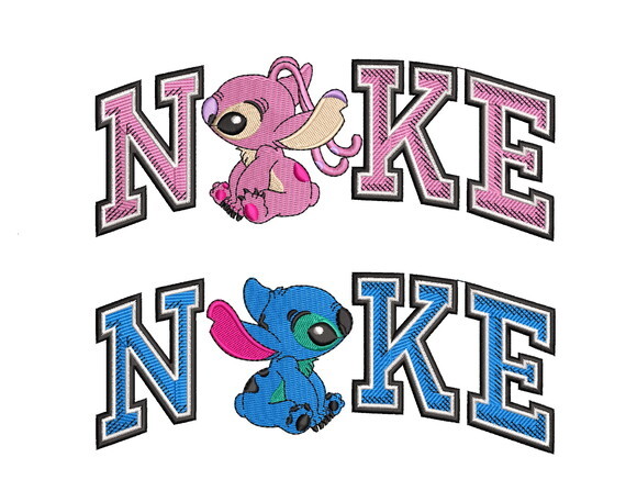Matriz Bordado Lilo Stitch Niike