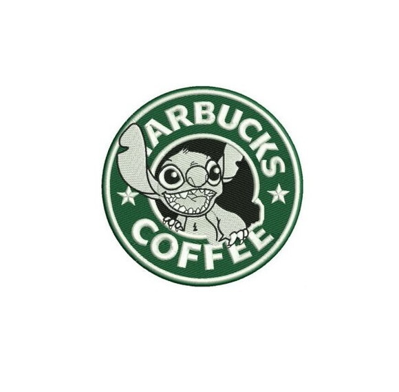 Matriz Bordado Lilo Stitch Starbucks