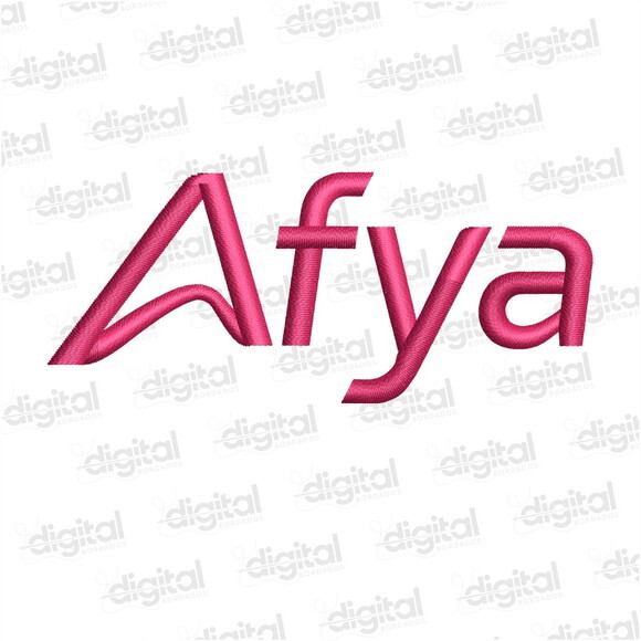 Matriz Bordado Logo Afya