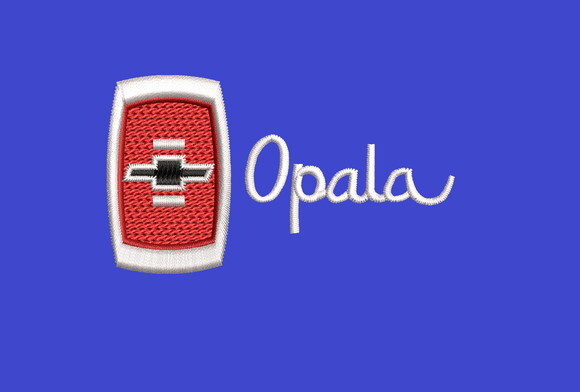 Matriz Bordado Logo Opala