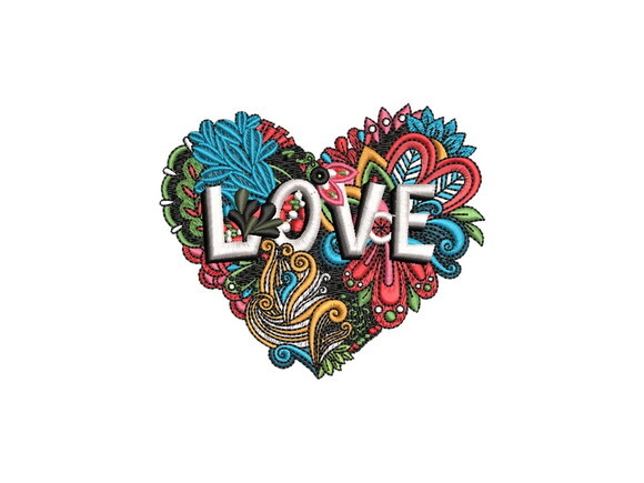 Matriz Bordado Love - Amor