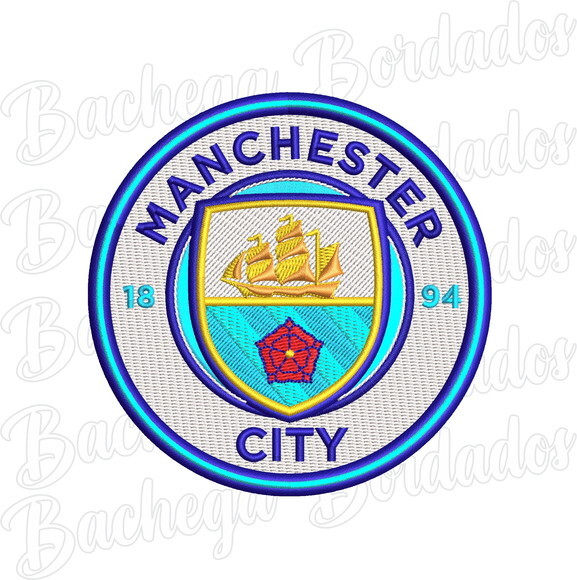Matriz Bordado Manchester City Original