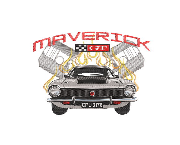 Matriz Bordado Maverick Gt 2