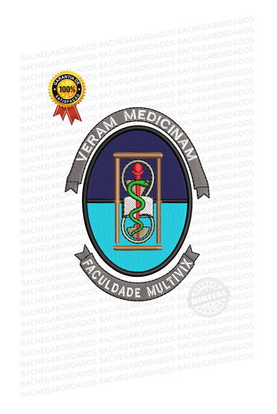 Matriz Bordado Medicina Multivix - Veram Medicinam