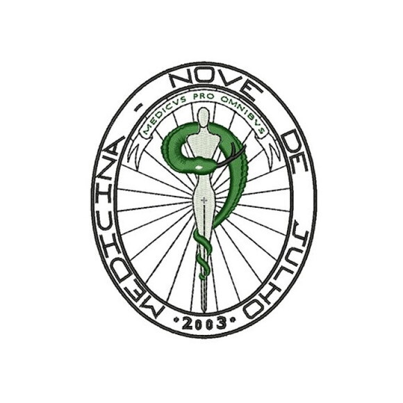Matriz Bordado Medicina Nove de Julho 2003