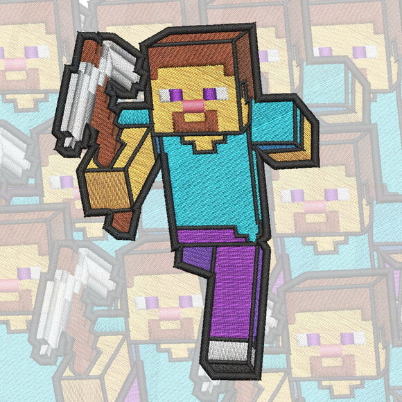 Matriz Bordado Minecraft