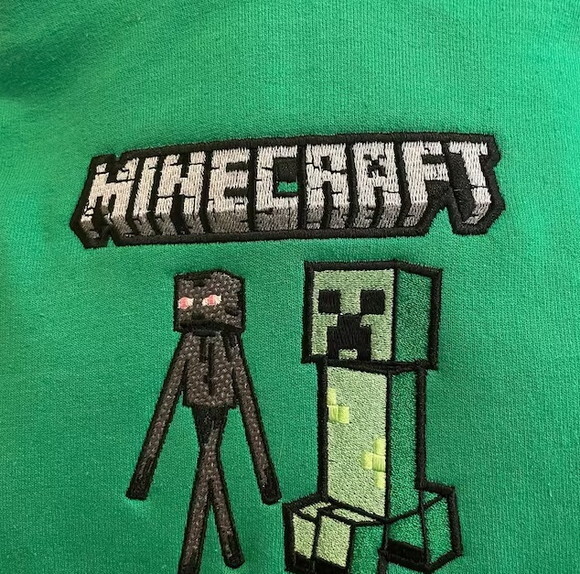 Matriz Bordado Minecraft Nome