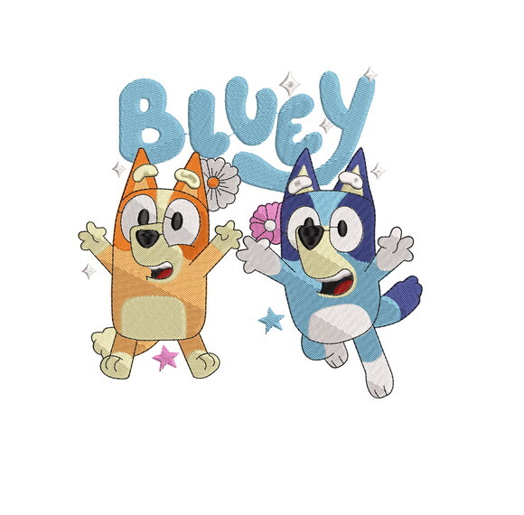 Matriz Bordado Mini Bluey 2