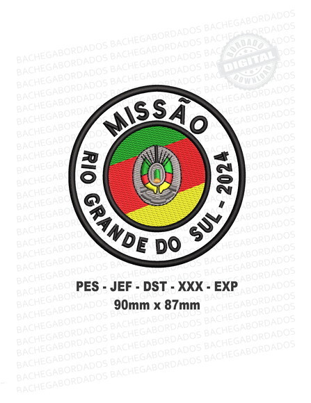 Matriz Bordado Missão Rio Grande do Sul