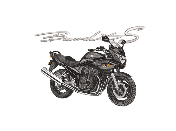 Matriz Bordado Moto Bandit 650