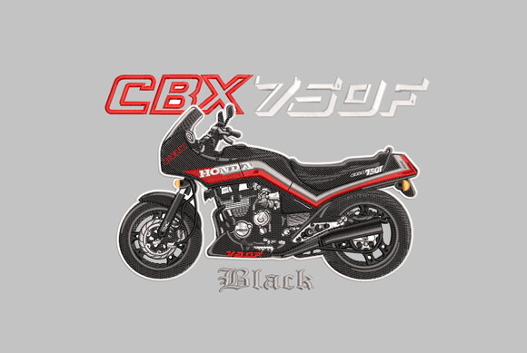 Matriz Bordado Moto Cbx 750f 2