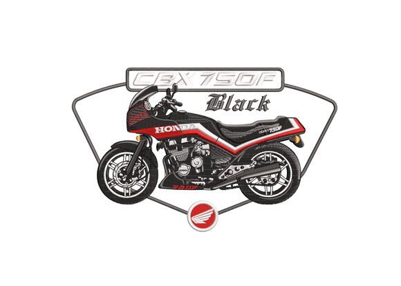 Matriz Bordado Moto Cbx 750f