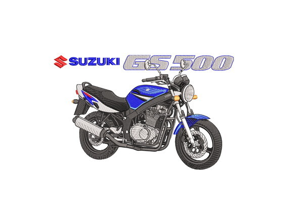 Matriz Bordado Moto Suzuki Gs500