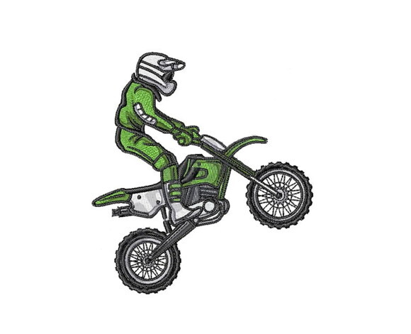 Matriz Bordado Motocross 2
