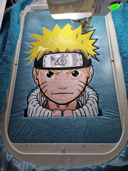 Matriz Bordado Naruto Dattebayo