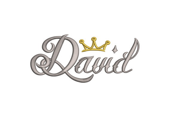Matriz Bordado Nome David