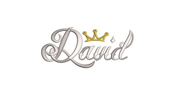Matriz Bordado Nome David