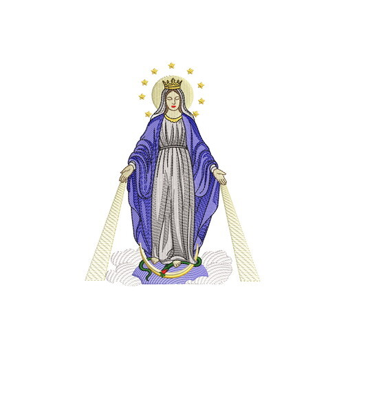 Matriz Bordado Nossa Senhora das Graças