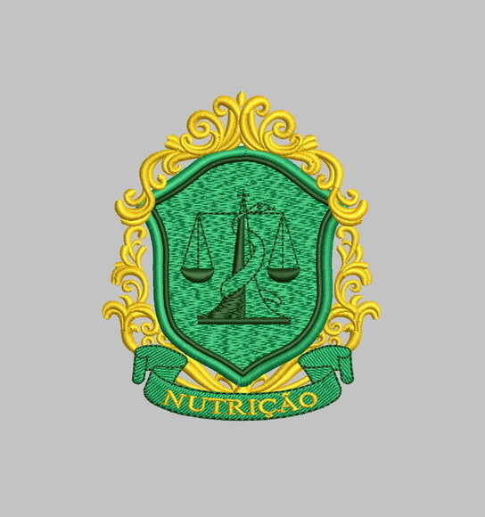 Matriz Bordado Nutrição Escudo