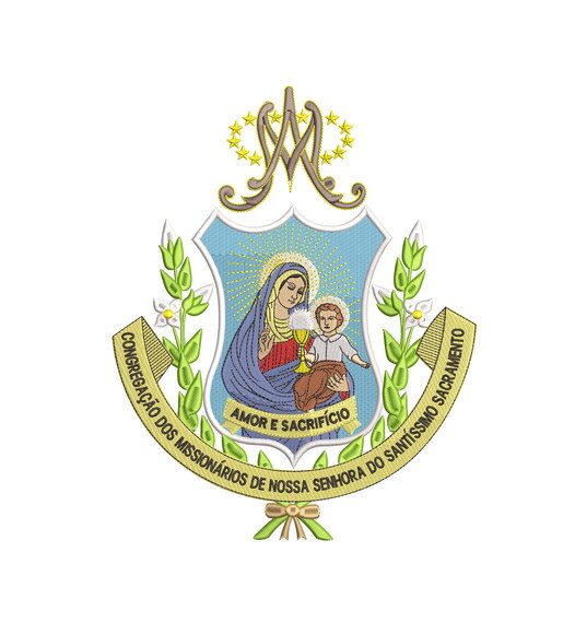 Matriz Bordado Nossa Senhora Santíssimo Sacramento