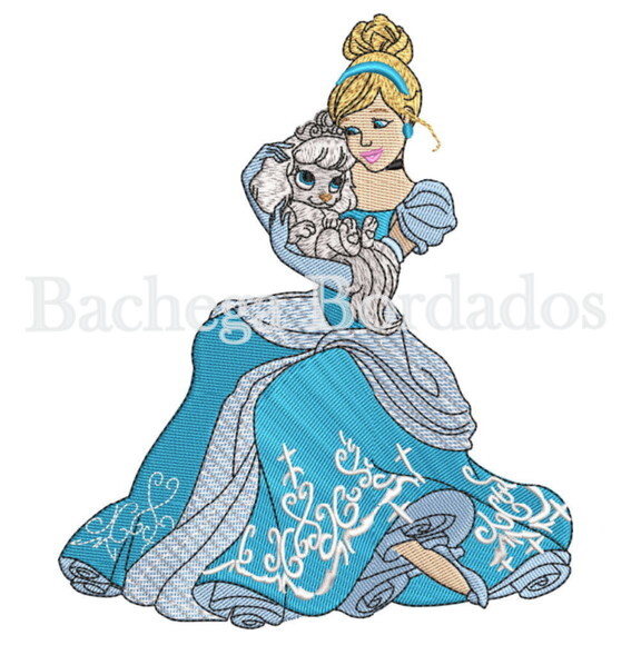 Matriz Bordado Pacote Cinderela Disney