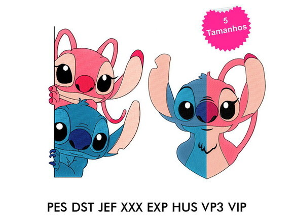 Matriz Bordado Pacote Completo Lilo Stitch