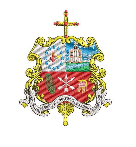 Matriz Bordado Paróquia São Sebastião