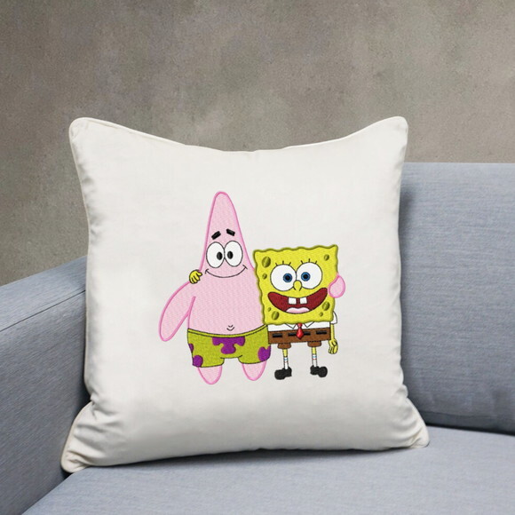 Matriz Bordado Patrick e Bob Esponja