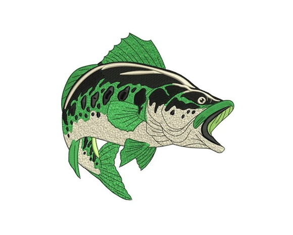 Matriz Bordado Peixe e Pesca 6