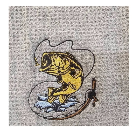 Matriz Bordado Peixe e Pesca 7