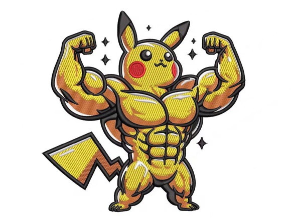 Matriz Bordado Pikachu Maromba