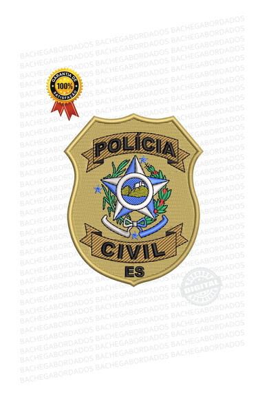 Matriz Bordado Policia Civil Espirito Santo