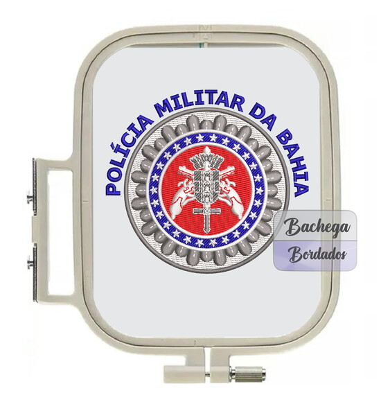 Matriz Bordado Polícia Militar da Bahia
