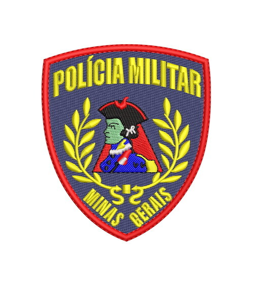 Matriz Bordado Policia Militar de Minas Gerais