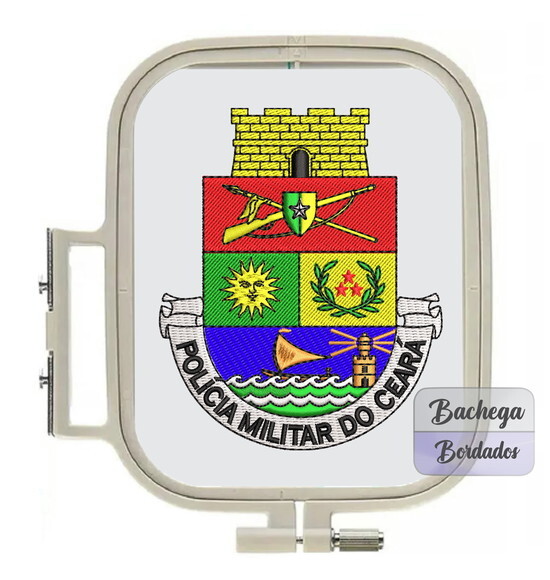 Matriz Bordado Polícia Militar do Ceará