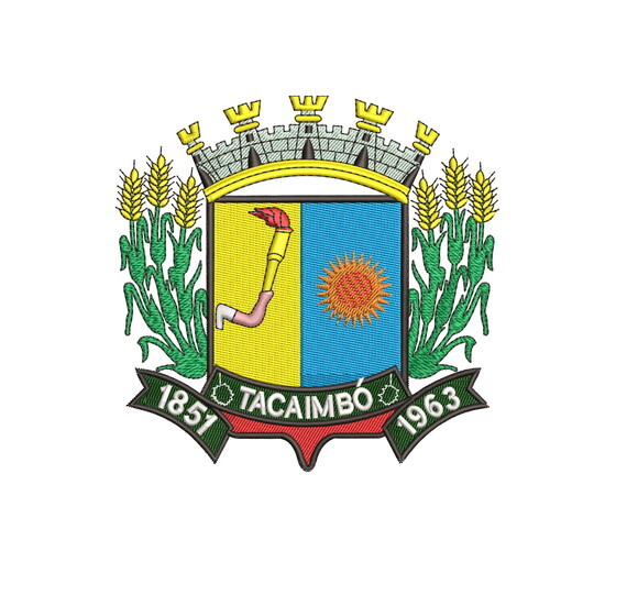 Matriz Bordado Prefeitura De Tacaimbó - Pe