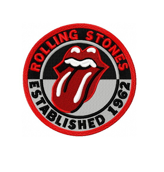Matriz Bordado Rolliing Stones