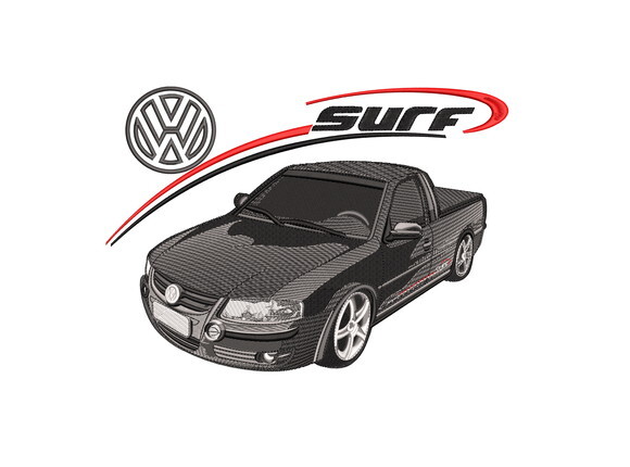 Matriz Bordado Saveiro Volkswagen 4
