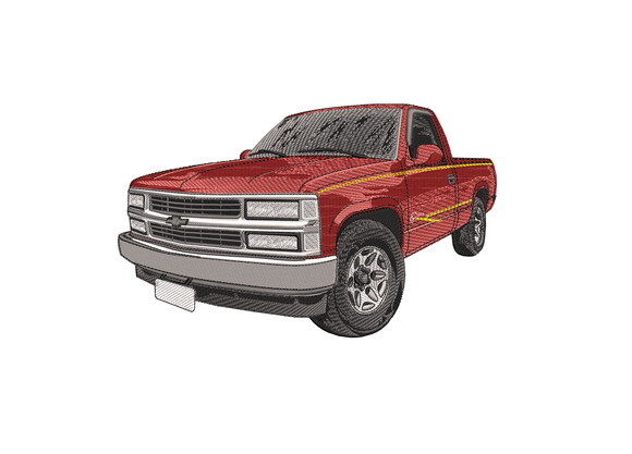 Matriz Bordado Silverado