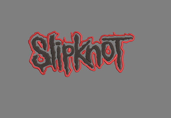 Matriz Bordado Slipknot 18cm a 25cm