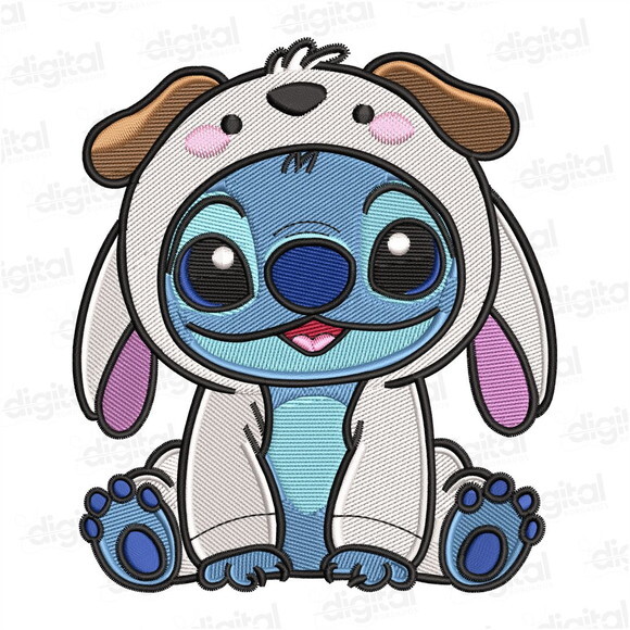Matriz Bordado Stitch Cute