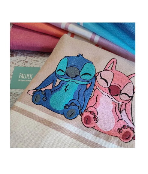 Matriz Bordado Stitch e Angel 2