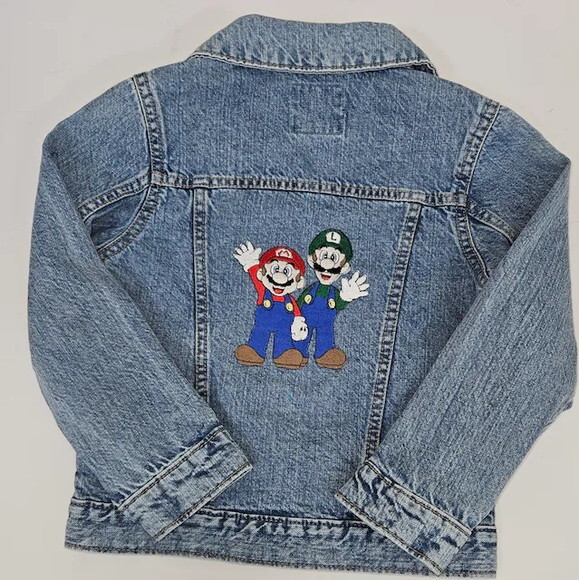 Matriz Bordado Super Mario e Luigi 2