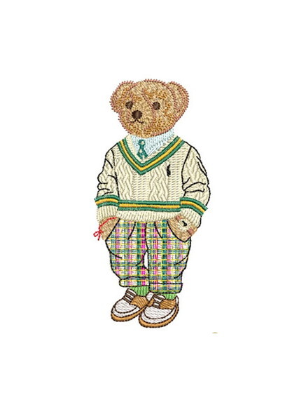 Matriz Bordado Teddy Bear Fashion