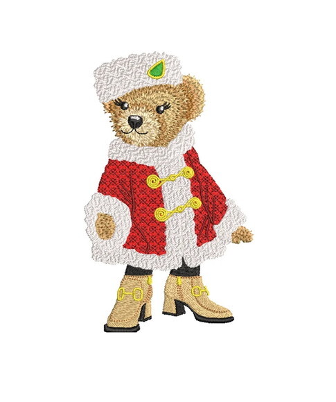 Matriz Bordado Teddy Bear Feminino