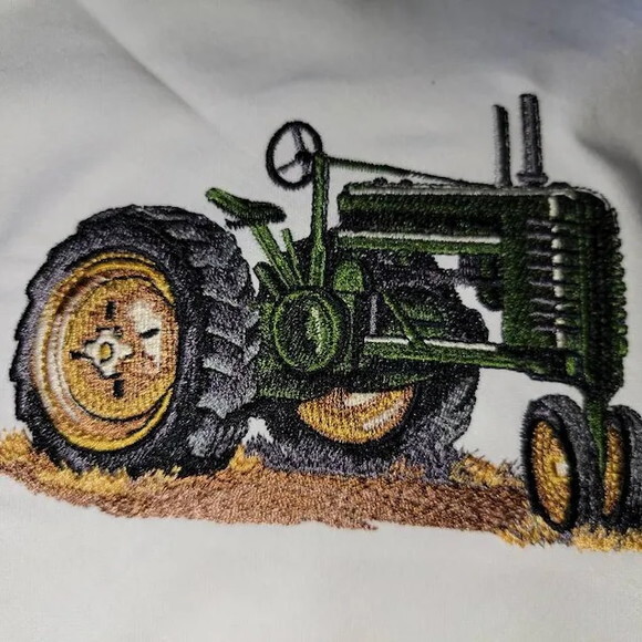 Matriz Bordado Trator Agrícola Grande